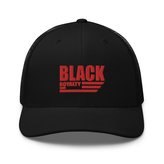 Black Royalty Club Trucker (Black)