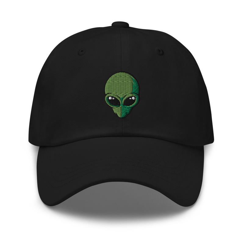 The Alien Dad Hat Black