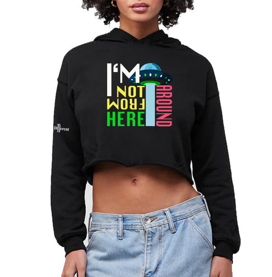 Stranger Cropped Hoodie