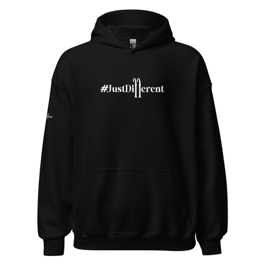 JustDifferent Logo Hoodie Black