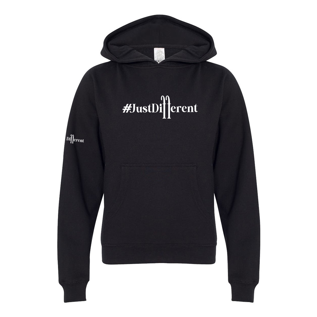 JustDifferent Logo Youth Hoodie